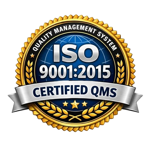 ISO 9001:2015 Certified